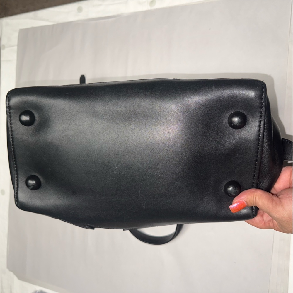 🐝🐝SOLD🐝🐝3.1 PHILLIP LIM Ames Patchwork Black Leather Flap Crossbody Bag - Picture 10 of 12